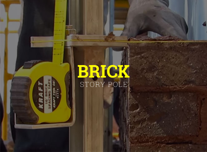 Brick Story Pole